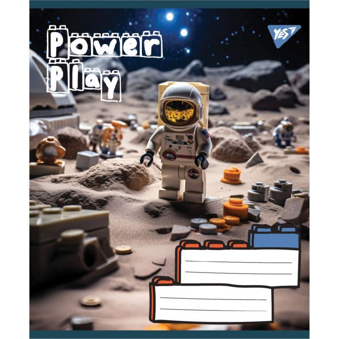 Тетрадь Yes Power Play А5 12 листов линия (767847) изображение 2