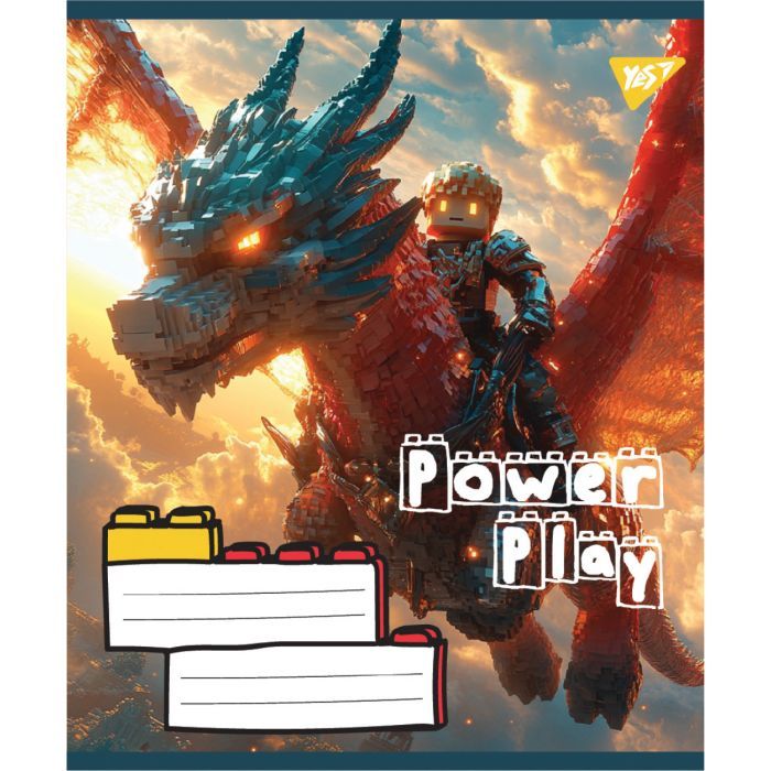 Тетрадь Yes Power Play А5 12 листов линия (767847) изображение 5