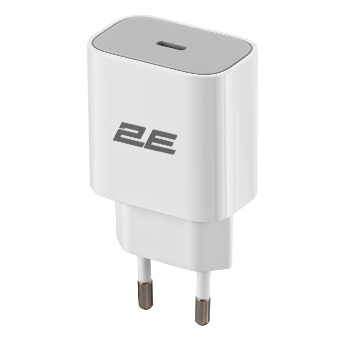 Зарядное устройство 2E 30W USB-C PD white (2E-WC1USBC30W-W) изображение 5