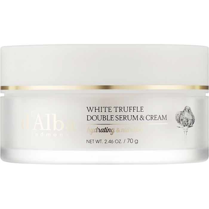 Крем для лица D'Alba White Truffle Double Serum & Cream 70 г (8809782554426) изображение 2