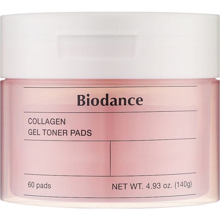 Патчи для лица Biodance Collagen Gel Toner Pads 60 шт. (8809937361190)