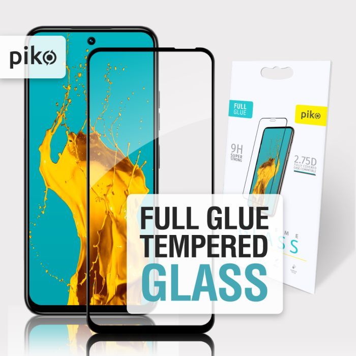 Скло захисне Piko Full Glue Tecno Spark 30C Black (1283126599378) зображення 5
