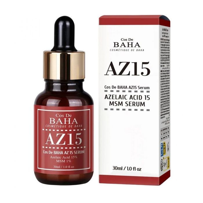Сироватка для обличчя Cos De BAHA AZ15 Serum З азелеїновою кислотою 15% 30 мл (8809240319406)