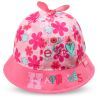 Панама детская Kitti с цветочками (Y8020-1-44G-pink)