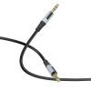 Кабель мультимедийный 3.5mm M to 3.5mm M 1.0m black BOROFONE (6941991108310) изображение 3