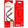 Кабель мультимедийный 3.5mm M to 3.5mm M 1.0m black BOROFONE (6941991108310) изображение 5