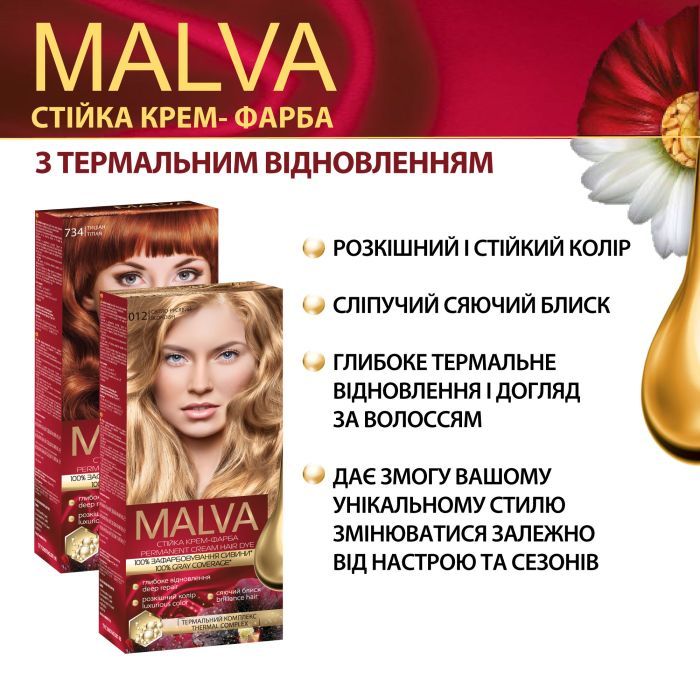 Краска для волос Acme Color Malva Color Revive Стойкая 012 - Светло-русый (4823115502841) изображение 2