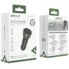 Зарядний пристрій Acefast B10 Car Charger 2xUSB-C 60W with digital display Metal Black (6974316282358) зображення 4
