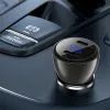 Зарядний пристрій Acefast B10 Car Charger 2xUSB-C 60W with digital display Metal Black (6974316282358) зображення 6