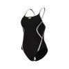 Купальник Arena Pro_File Swimsuit Solid 008055-510 Чорний/Білий 44 (3468337414346) зображення 4