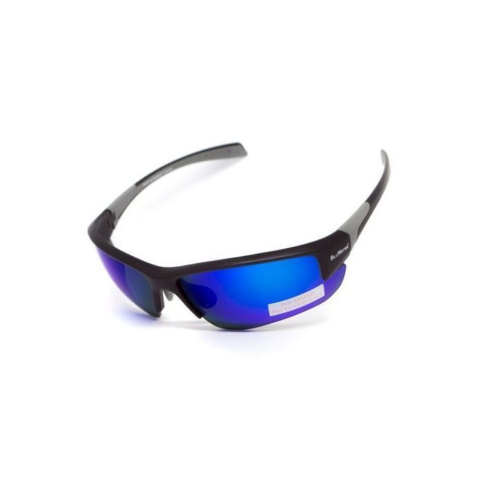 Солнцезащитные очки BluWater Samson-3 Z87.1 Polarized (G-Tech™ blue) Зеркальные синие (BW-SAM3Z-GTB2)