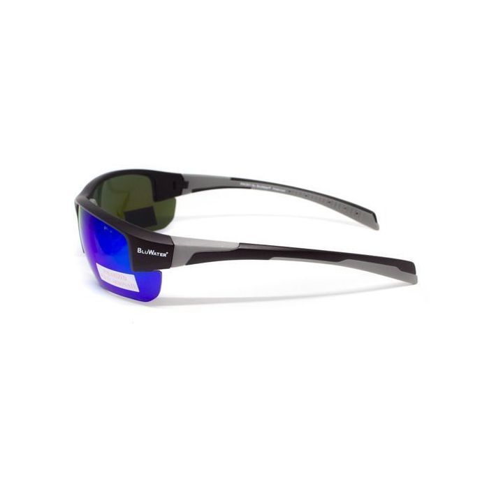 Солнцезащитные очки BluWater Samson-3 Z87.1 Polarized (G-Tech™ blue) Зеркальные синие (BW-SAM3Z-GTB2) изображение 5