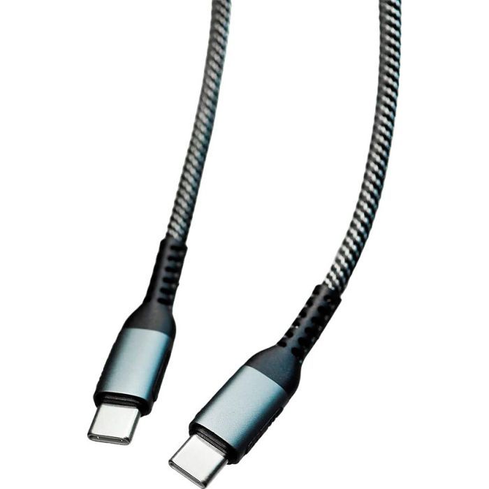 Дата кабель USB-C to USB-C 1.0m 480Mbps 100W black Ultra (UC102-0100) изображение 2