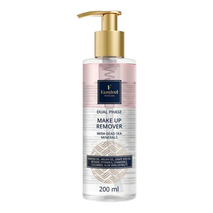 Средство для снятия макияжа Famirel Dual Phase Make Up Remover Двухфазное 200 мл (7290114085656)