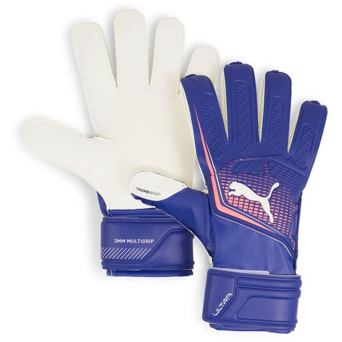 Вратарские перчатки Puma Ultra Match RC 041951-01 синій, білий 9 (4067981510009)