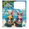 Зошит Школярик Summer vibes 18 аркушів клітинка (018-3494K)