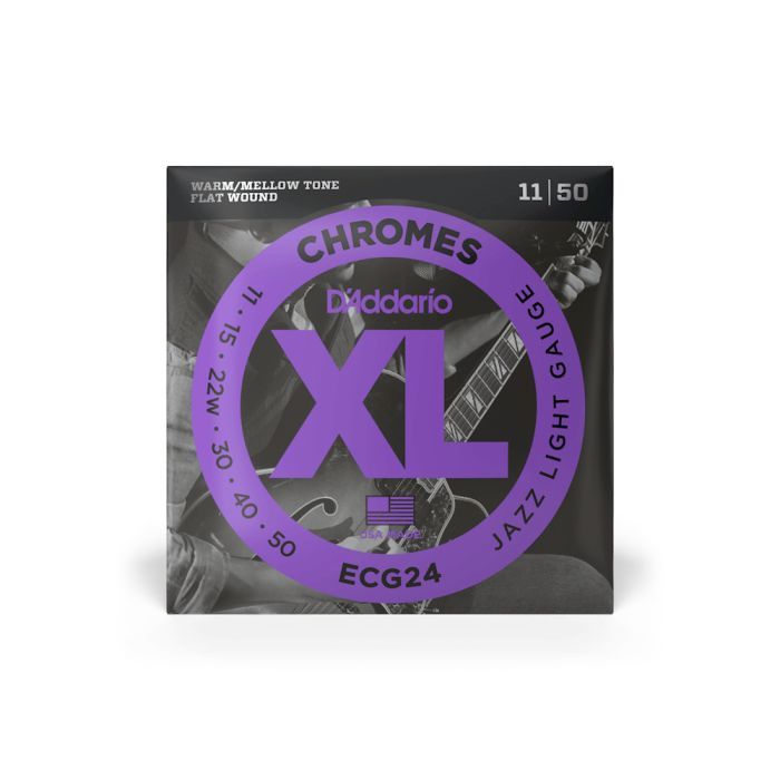 Струны для гитары D'Addario XL Chromes Jazz Light (11-50) (ECG24)