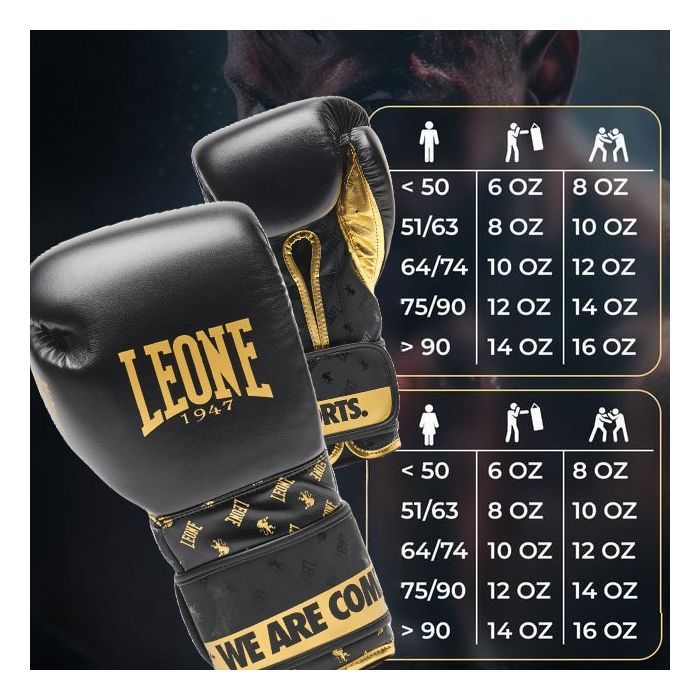 Боксерские перчатки Leone GN220 DNA Blue 16 унцій (GN220_Blue_16oz) изображение 10