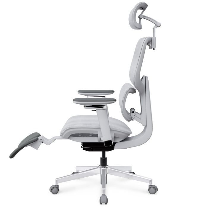 Офісне крісло Mealux D2 Air Plus Grey (HF-D2 Plus M/G) зображення 4