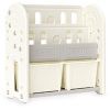 Детский стеллаж Mealux Kub White (KD-E052 White)