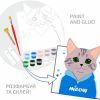 Картина по номерам Rosa Talent 3D Meow МДФ ґрунтоване, 18х20 см (4823098543572) изображение 2