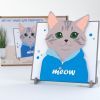 Картина по номерам Rosa Talent 3D Meow МДФ ґрунтоване, 18х20 см (4823098543572) изображение 4