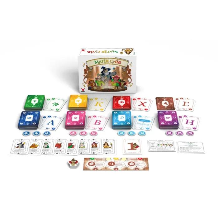 Настільна гра Geekach Games Магія слів (Words of Magic) (укр.) (GKST003UA) зображення 2