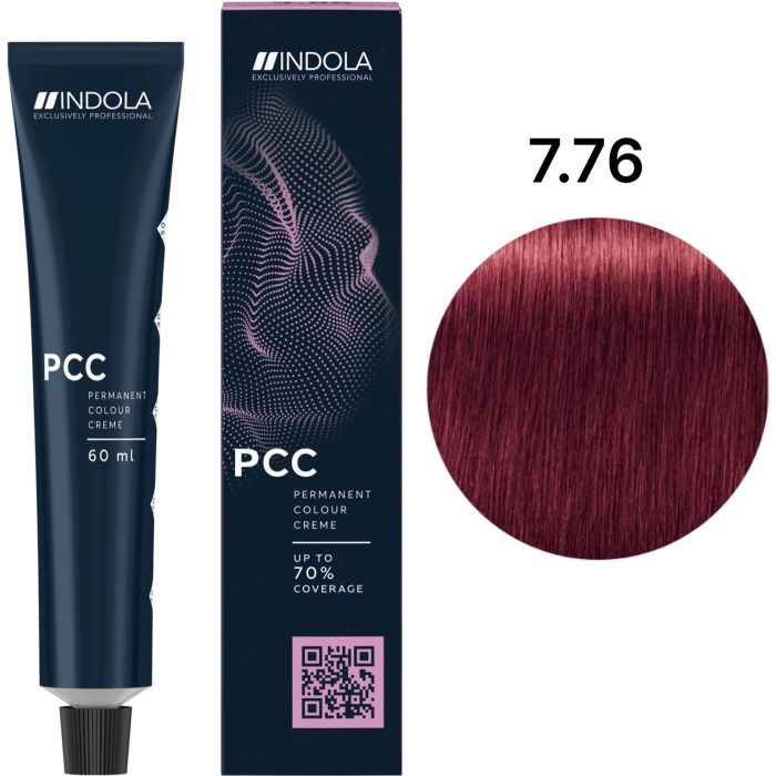 Краска для волос Indola Permanent Caring Color 7.35 – Средний блонд золотистый красное дерево (4045787932300) изображение 2