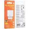 Зарядний пристрій BOROFONE BA88A 1xUSB-C PD20W + 1xUSB QC3.0 White (BA88A/20WW) зображення 5
