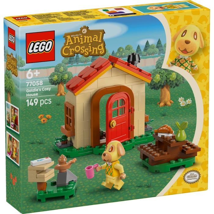 Конструктор LEGO Animal Crossing Уютный дом Goldie (77058)