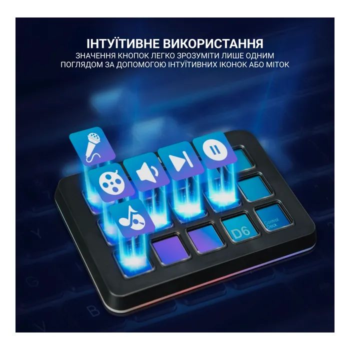 Набір блогера Fifine Stream Deck D6 (D6) зображення 12
