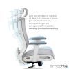 Офісне крісло OfficePro Balance OC620-W-LG-LG (OC620-W-LG-LG) зображення 7