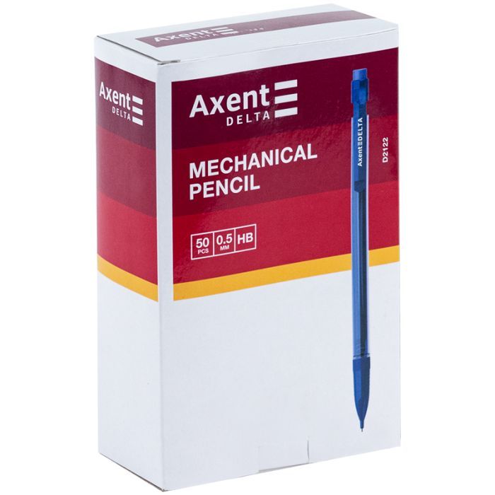 Олівець механічний Axent 0,5 мм, НВ (D2122) зображення 3