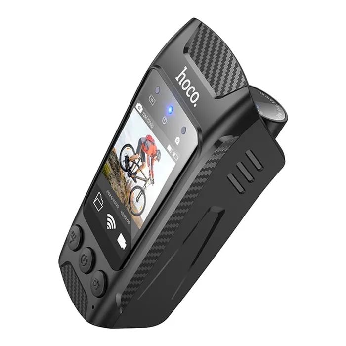 Відеореєстратор HOCO DV104 4K Riding recorder Black (6942007646000)