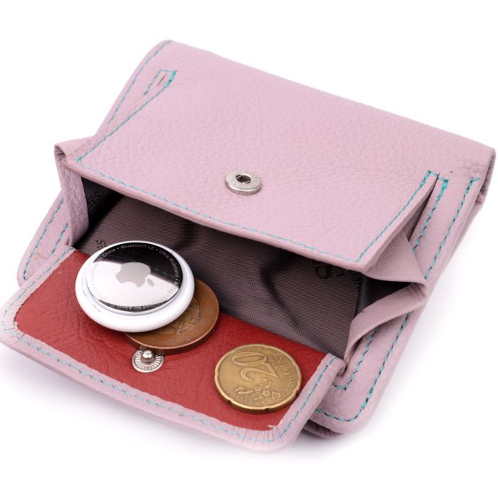 Гаманець ST Leather З натуральної шкіри Бежевий (19456) зображення 8