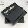 Ручка пір'яна Parker SONNET 17 Stainless Steel GT  FP F + блокнот Parker + подар.упаковка GIFT24 (84 111b24) зображення 5