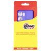 Чехол для мобильного телефона Dengos Oppo Reno13 F Case Carbon + Glass (Purple) (DG-KM-151) изображение 4