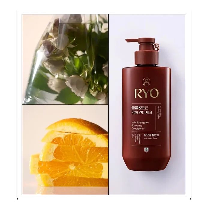 Кондиціонер для волосся Ryo Hair Strengthener & Volume Conditioner 480 мл (8809803590280) зображення 2