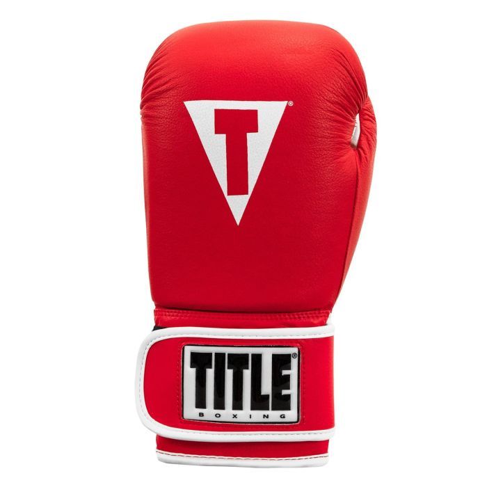 Боксерские перчатки Title Boxing Pro Style Leather Gloves3.0 Red/White 12 oz (TVVTG3 12 RD/WH) изображение 6