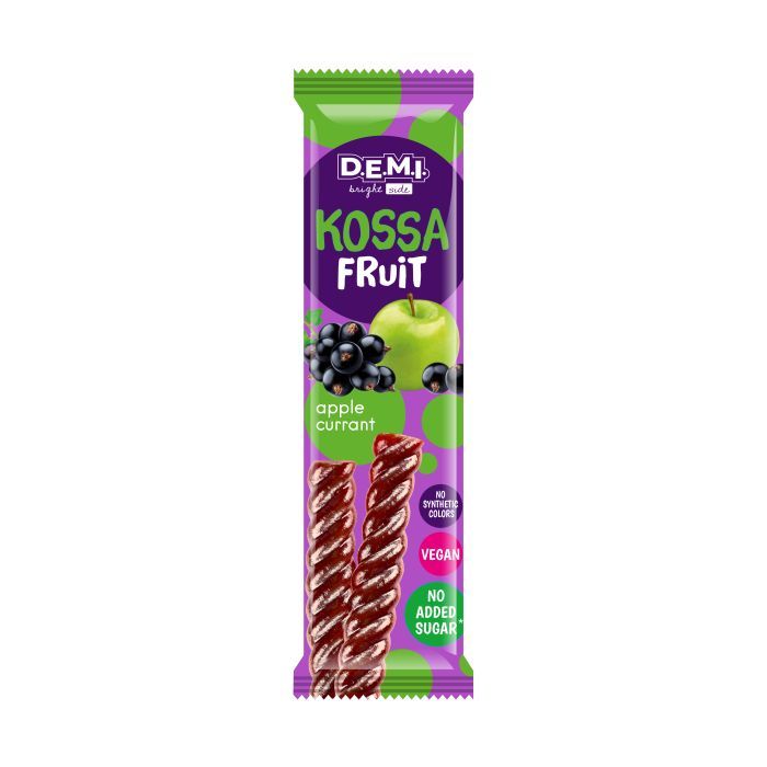 Цукерка Demi Kossa Fruit Пастила фруктова з смаком смородини 15 г (de.21456)