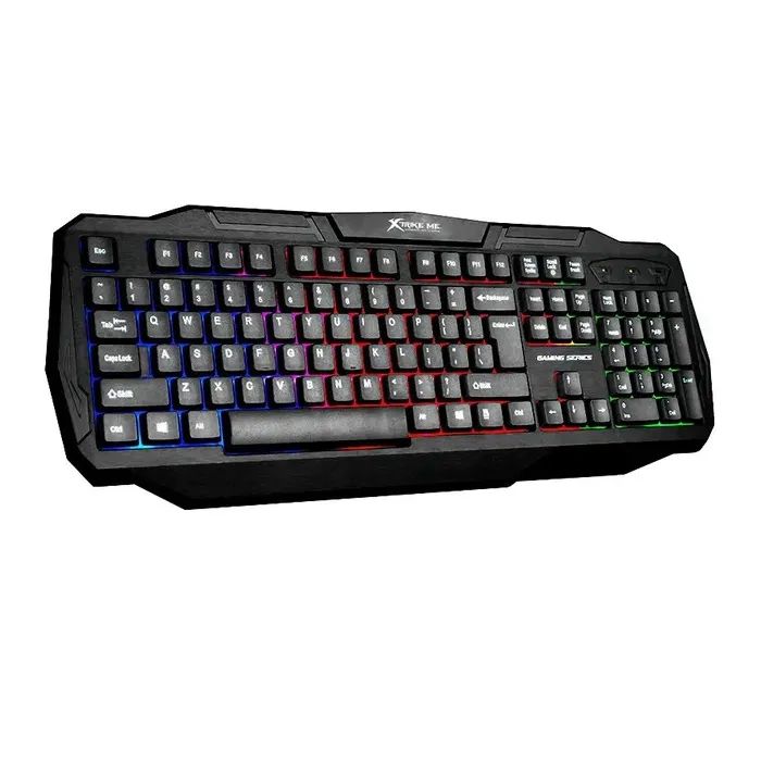 Клавіатура Xtrike ME KB-302 RGB Black (KB-302)