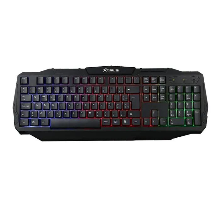 Клавіатура Xtrike ME KB-302 RGB Black (KB-302) зображення 2
