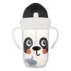 Поильник-непроливайка Canpol babies BabiesBo з трубочкою і обтяжувачем, 270 мл, панда (56/617_whi) изображение 4