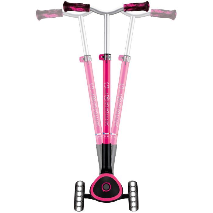 Самокат Globber Ace колеса з підсвіткою Фуксія (667-110) изображение 4