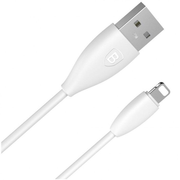 Дата кабель USB 2.0 AM to Lightning 1.2m 2.0A Baseus (CALMY-02) зображення 4