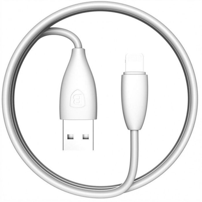 Дата кабель USB 2.0 AM to Lightning 1.2m 2.0A Baseus (CALMY-02) зображення 5