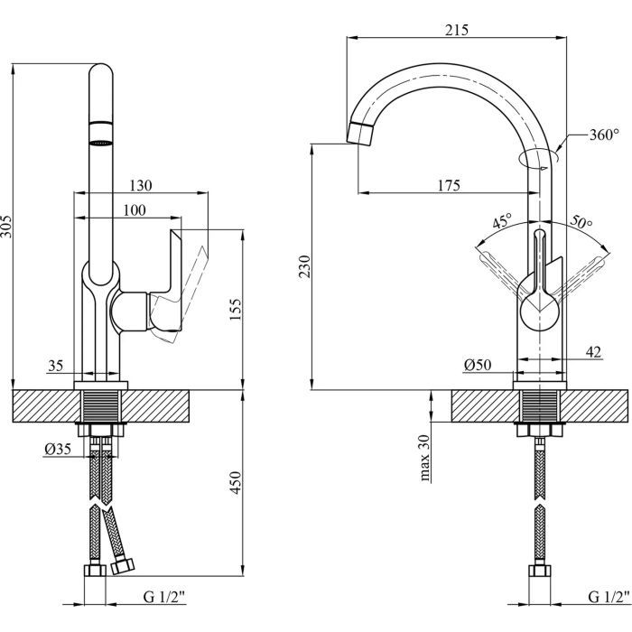 Смеситель Kroner Essen-SCH030 (CV024333) изображение 9