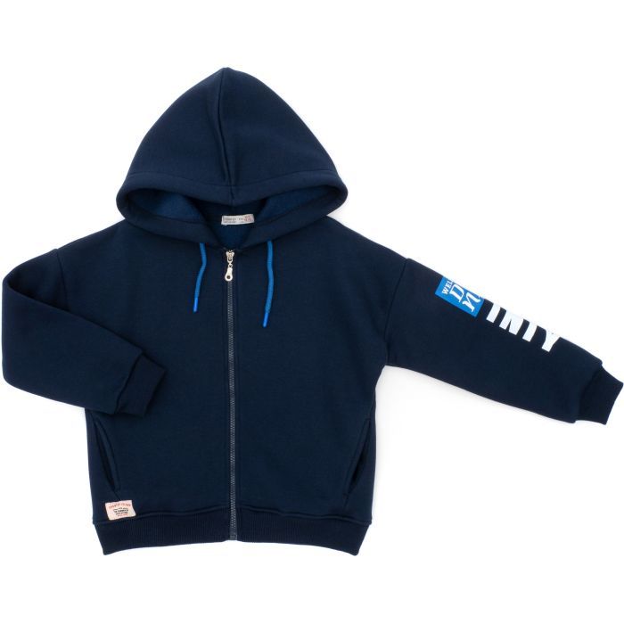 Спортивний костюм дитячий Toontoy флісовий (24857-146B-blue) зображення 2