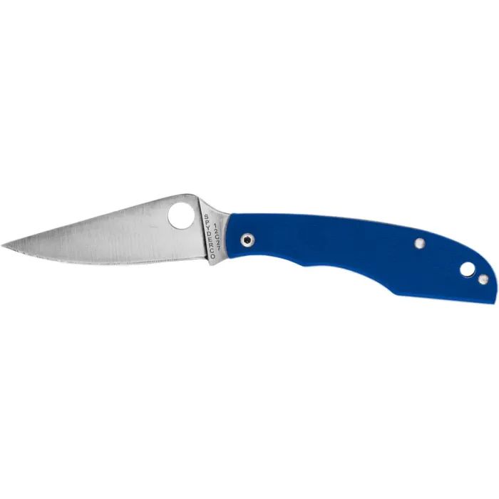 Ніж Spyderco Grasshopper 12C27 G-10 Blue (C138GBLP)