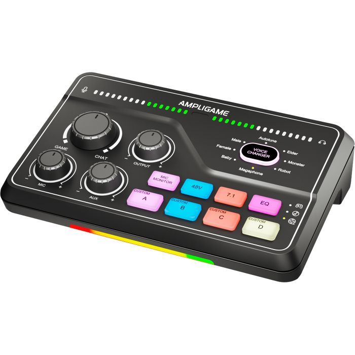 Мікшерний пульт Fifine SC8 Black (SC8) зображення 3